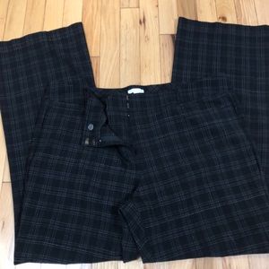 Black and white pants